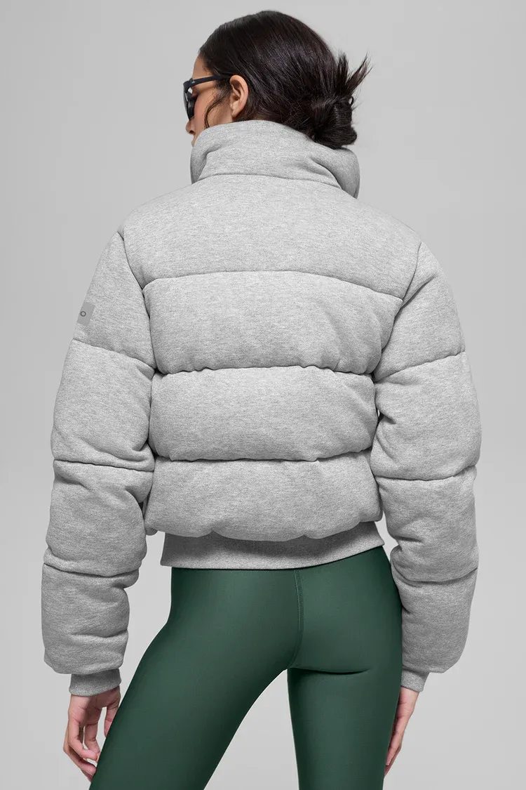 Jaqueta Puffer Moletom