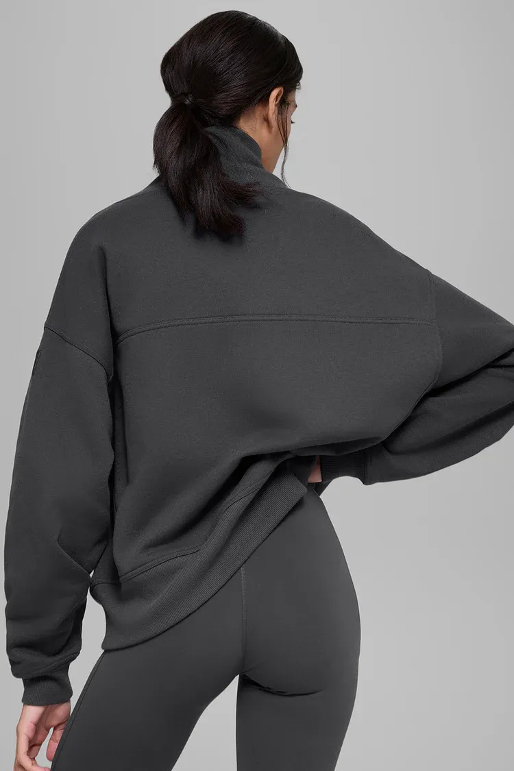 Moletom Hazy Mock Neck