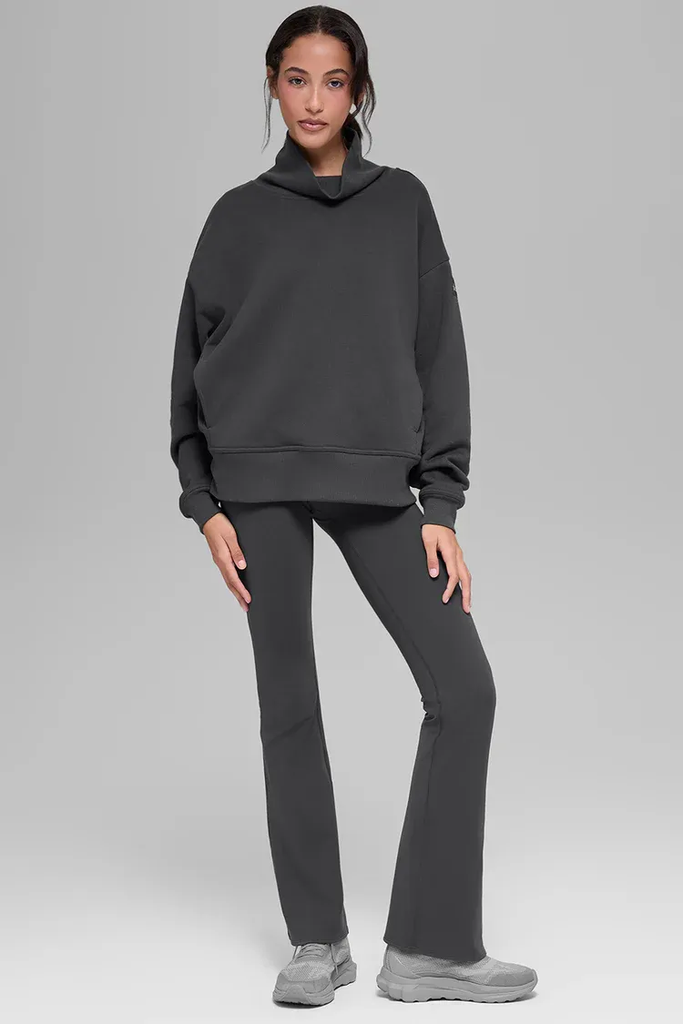 Moletom Hazy Mock Neck