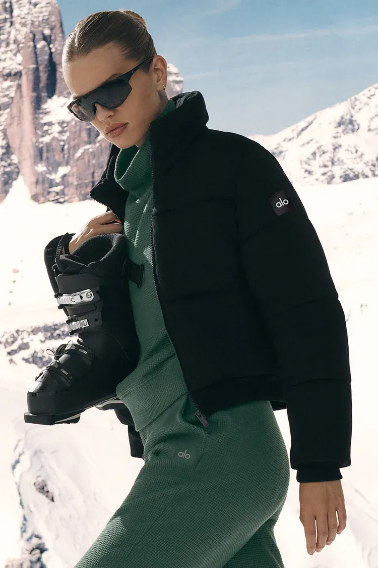 Jaqueta Puffer Moletom