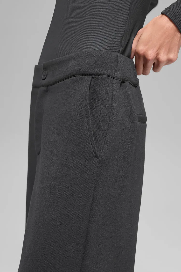 Calça De Moletom High-waist