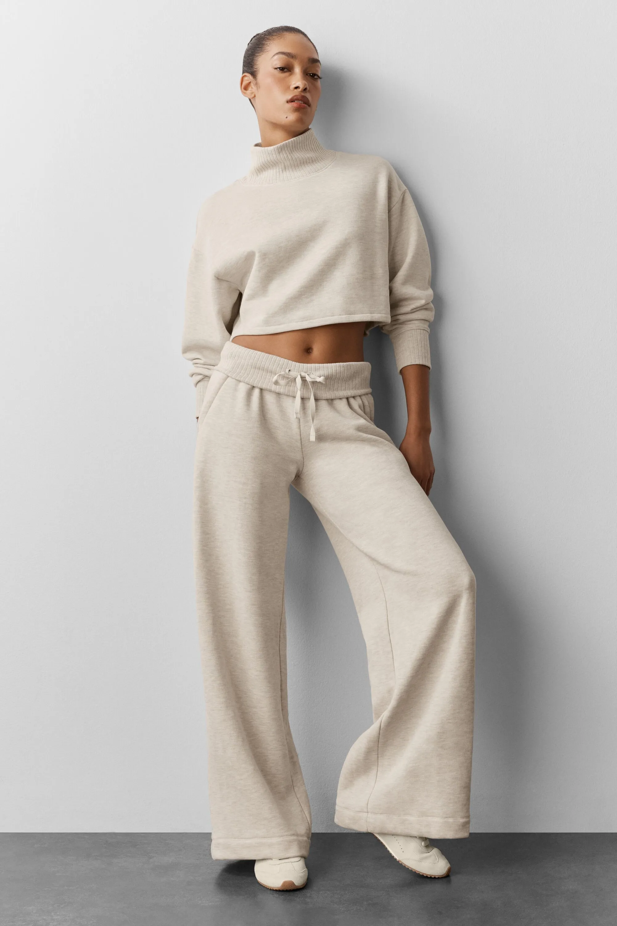 Calça De Moletom Wide Leg Serenity