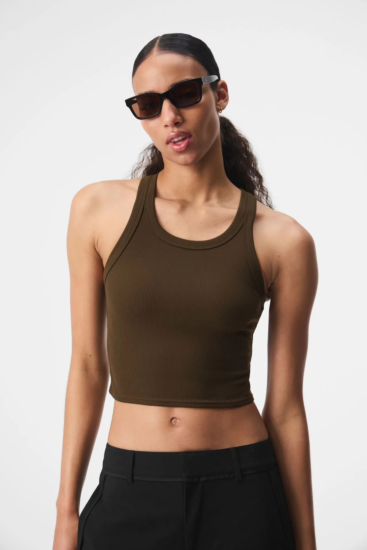 Blusa Goddess Ribbed Go-to