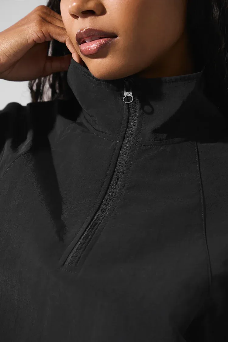 Casaco Cropped 1/4 Zip Alumni