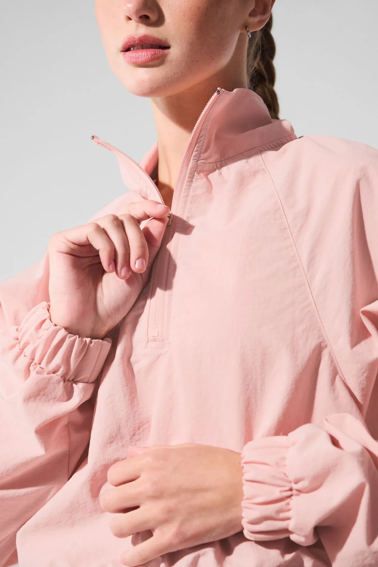 Casaco Cropped 1/4 Zip Alumni