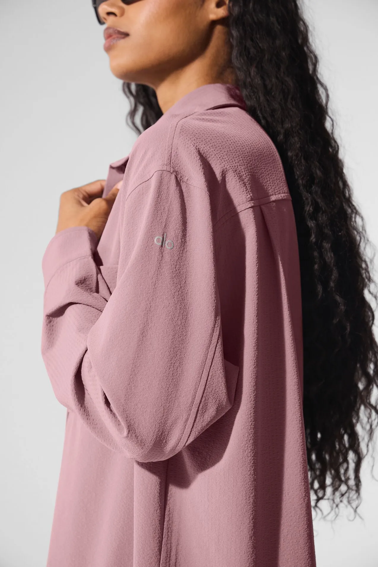 Camisa Dreamscape Com Botões Manga Longa