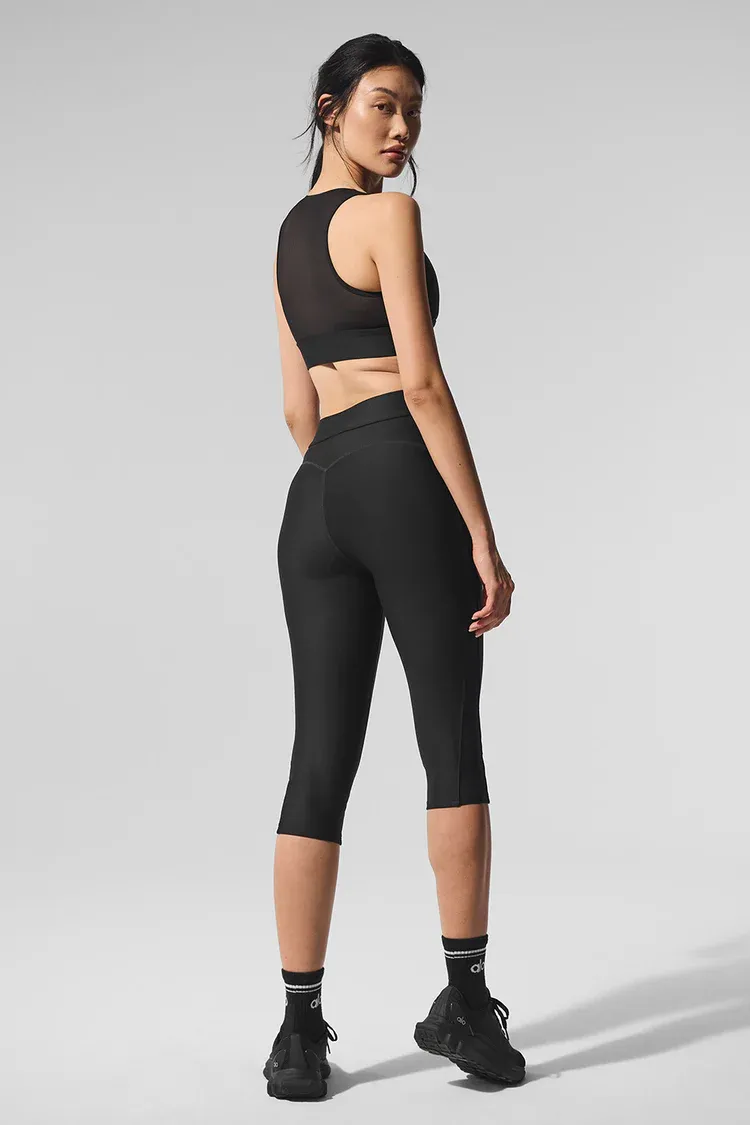 Capri Airlift Mesh High-Waist Just Right