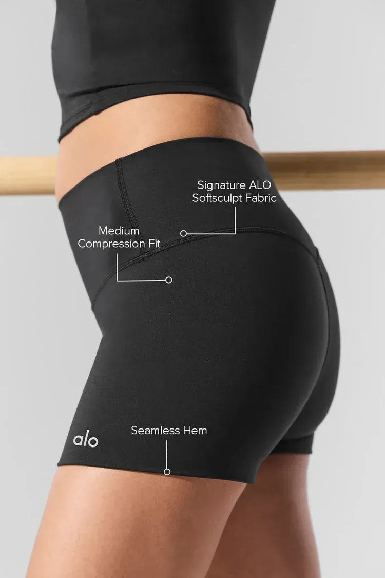 Shorts 3'' Alo Softsculpt High-Waist Precision