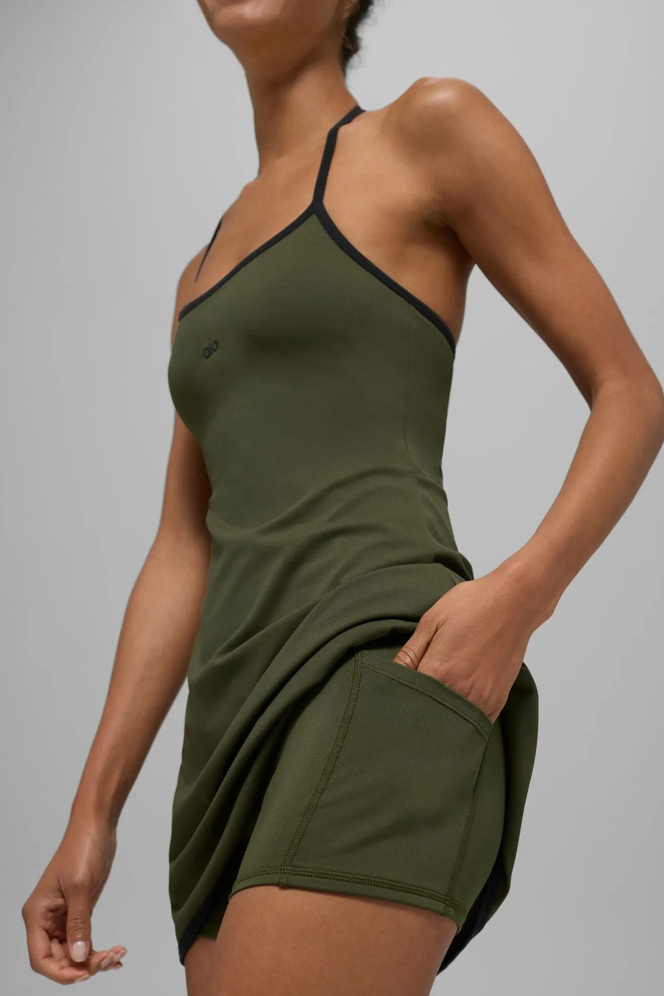 Vestido Alo Softsculpt Halter