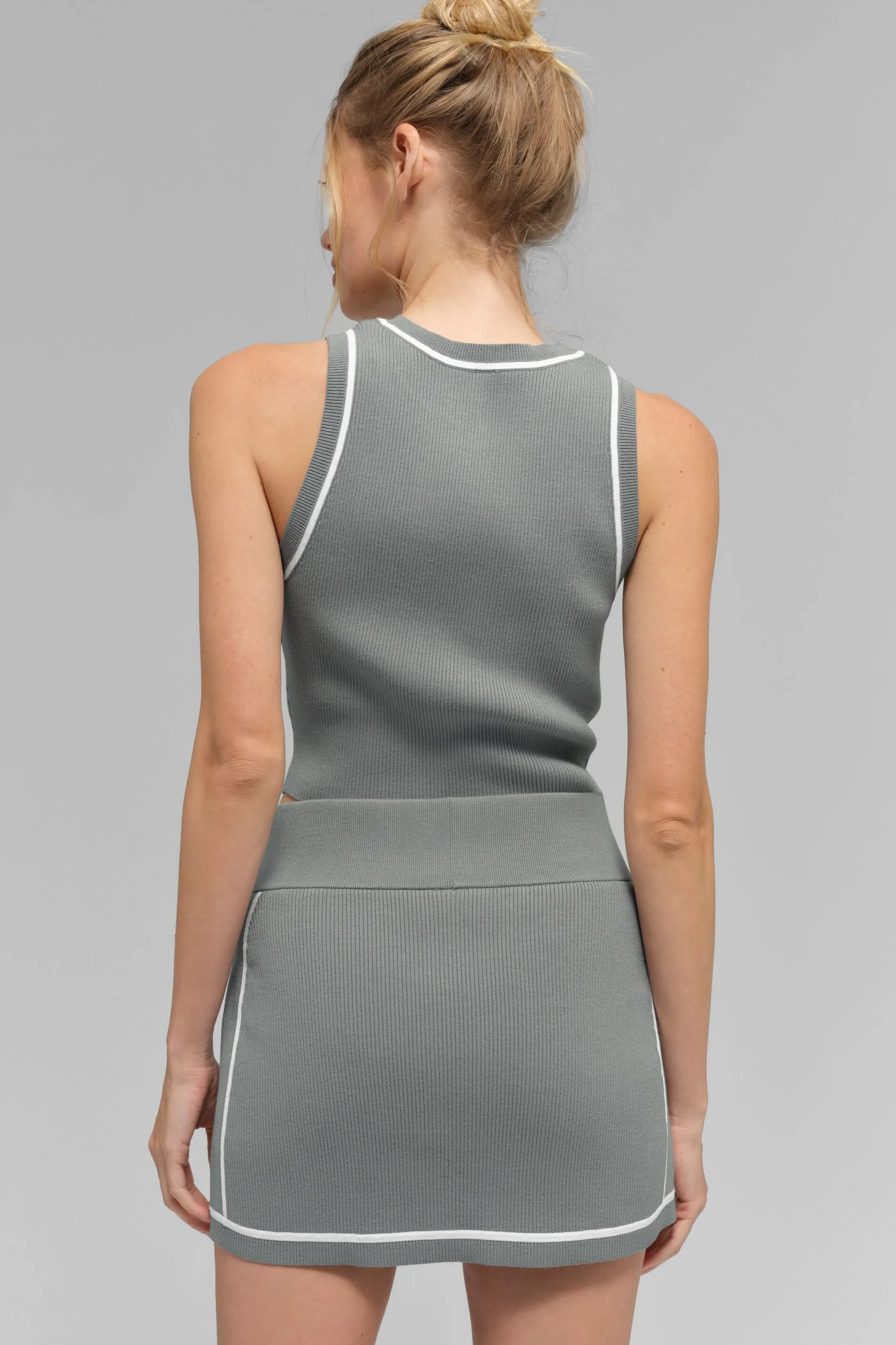Blusa Ribbed Sweater Knit Highline