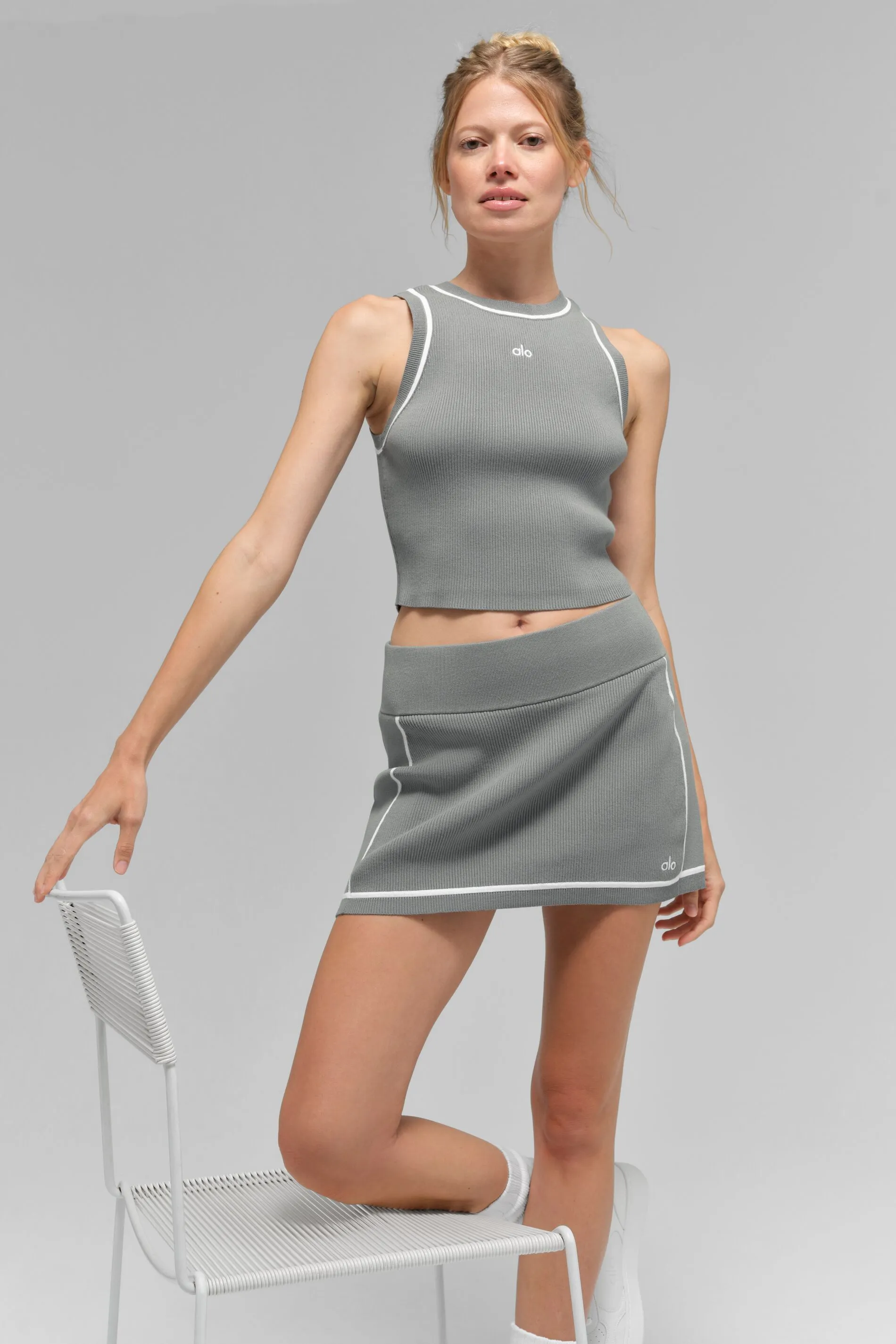 Saia Ribbed Sweater Knit Highline