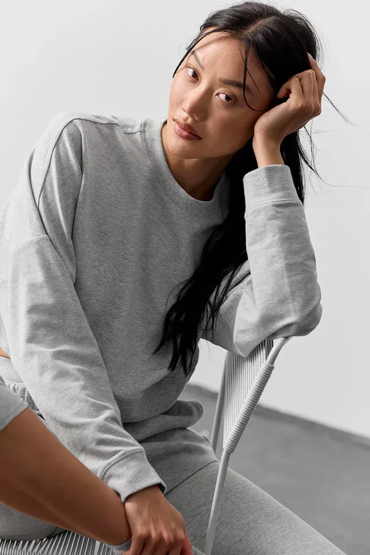 Moletom Cropped Sway Crew Neck