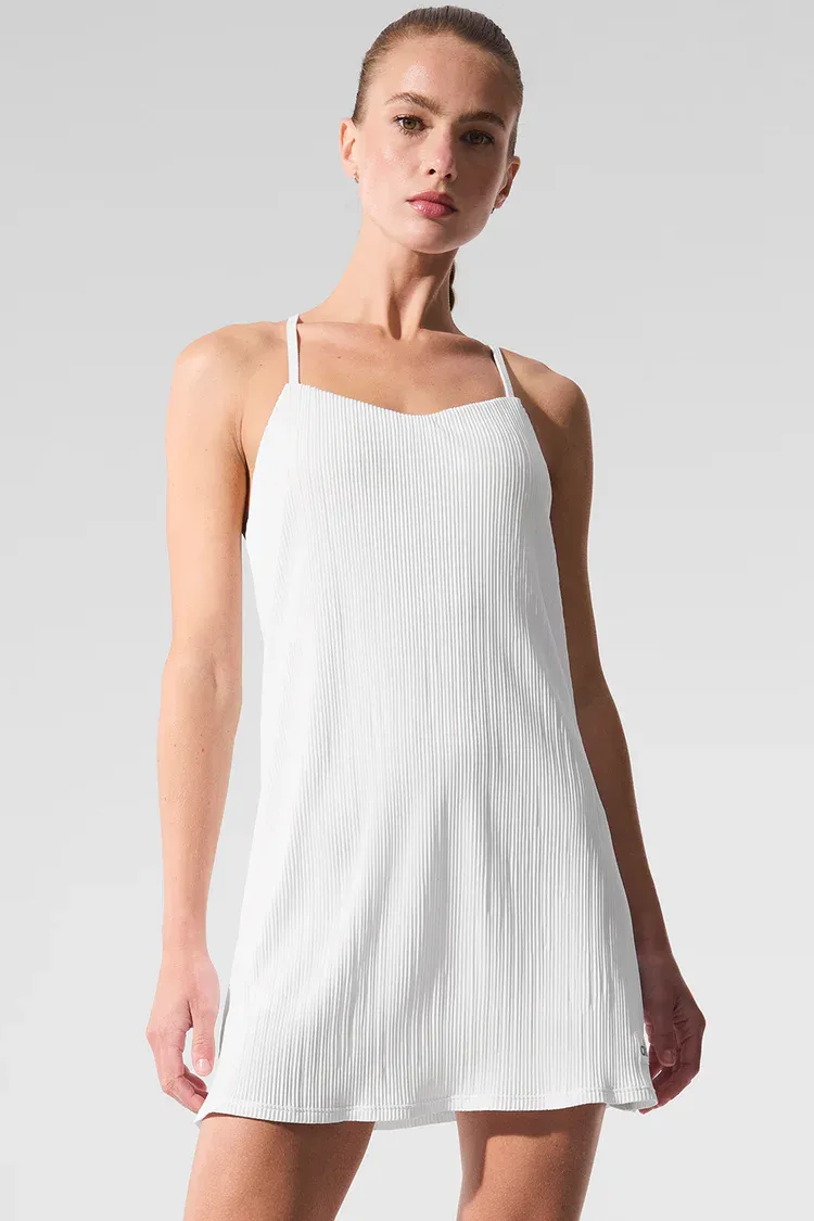 Vestido Micro Plisse Game On Tennis