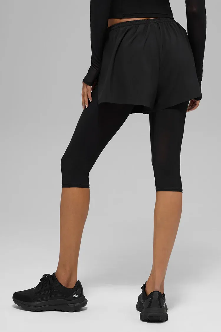 Shorts Mesh Front Runner 2 Em 1