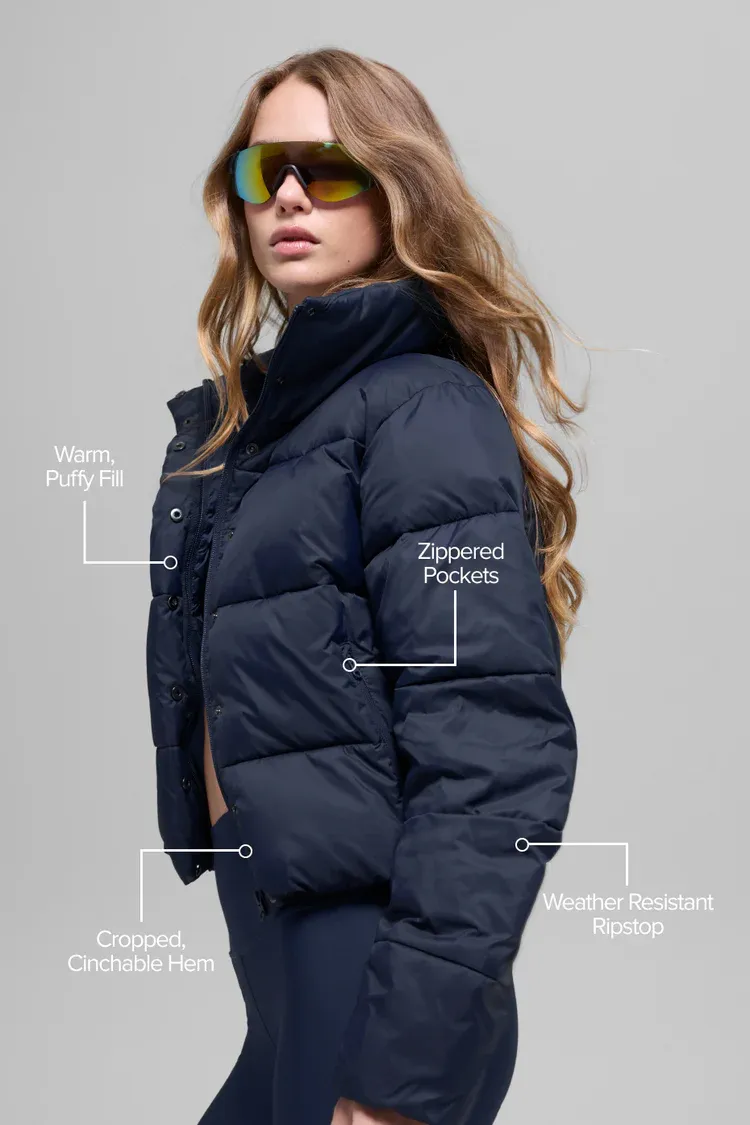 Jaqueta Gold Rush Puffer